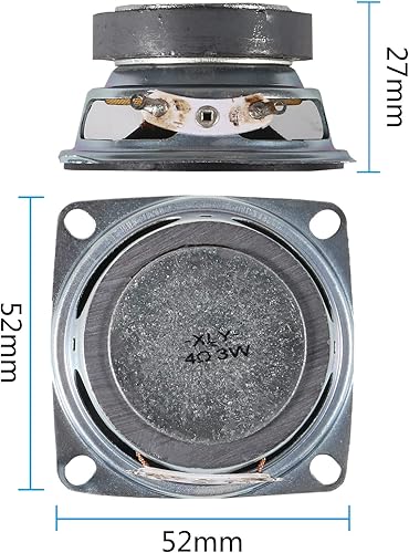 Miniatura 3 de DIANN 4 unids 2 "4ohm 3W gama completa altavoz de audio estéreo Woofer altavoz para DIY altavoz