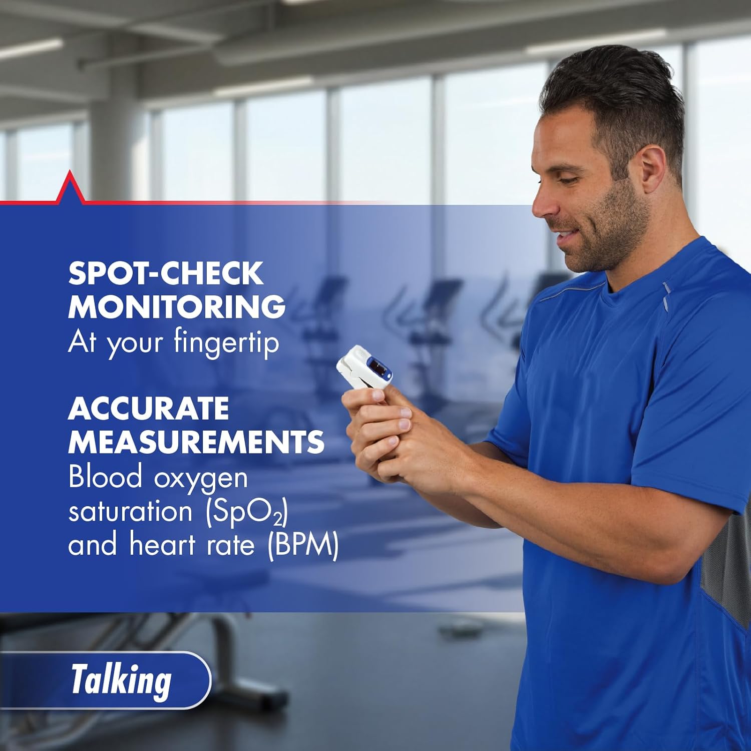 SmartHeart Fingertip Pulse Oximeter 1 Each 11-50L