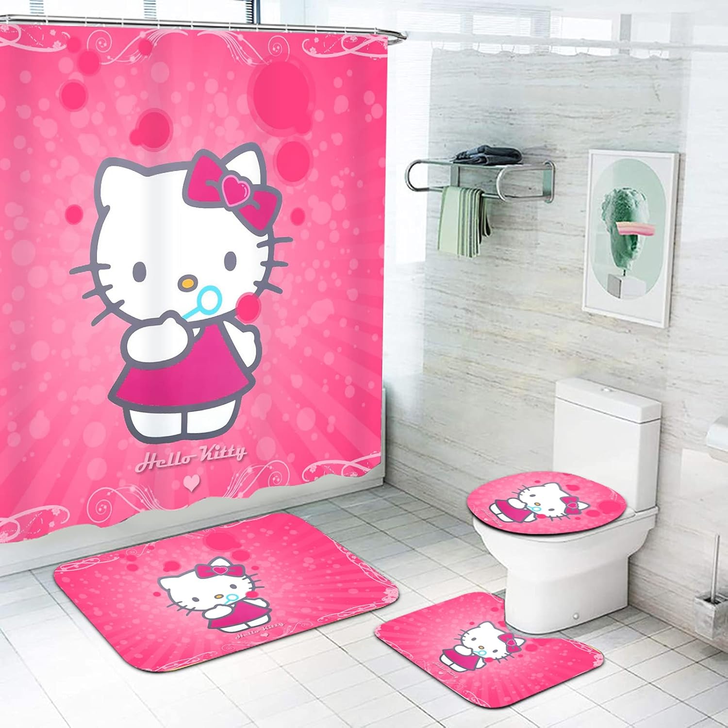 Hello Kitty Bathroom Tiles