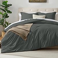 Vista 9 de satisomnia Juego de edredón tamaño California King, edredón rosa tamaño California King, edredón de cama alternativo de plumón de 3 piezas, juego