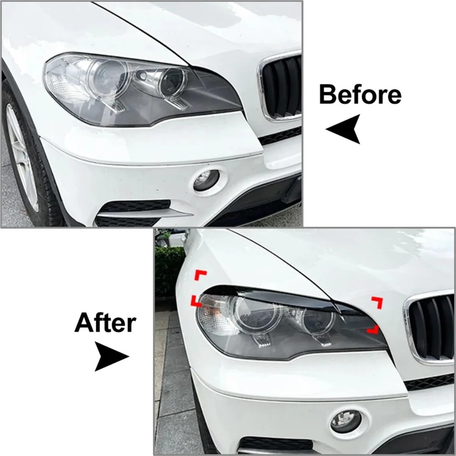 Reflektor powieka osłona Do Bmw X5 E70