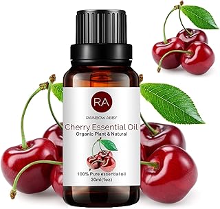 Cherry Essential Oil 100% Pure Premium Grade Aromatherapy Oil for Perfume, Diffuser, Soaps, Candles, Massage - 30ml/1oz