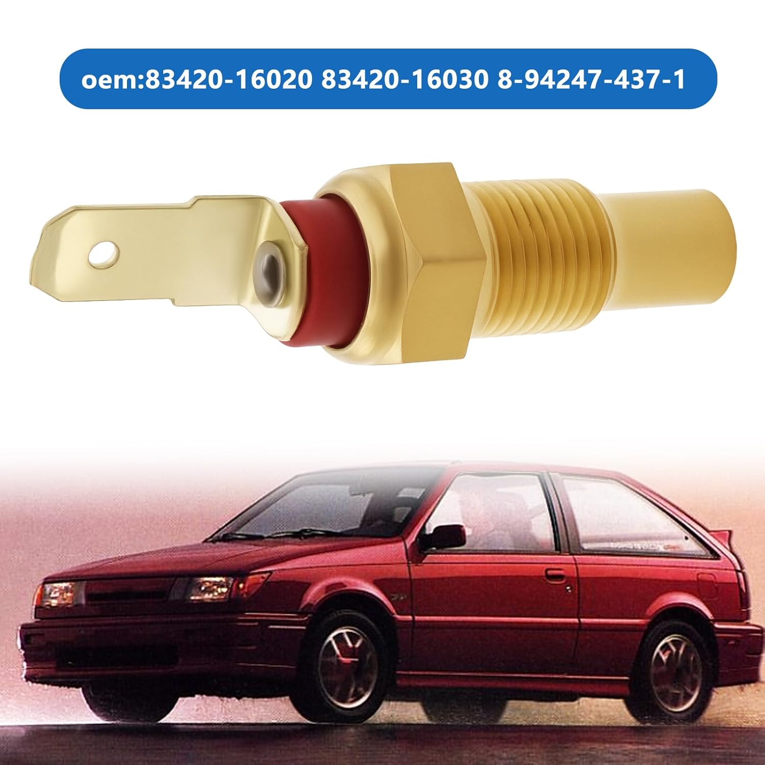 EMSea Car Engine Coolant Temperature Sensor 83420-16020 83420-16030 Compatible with Slx 1996-1999