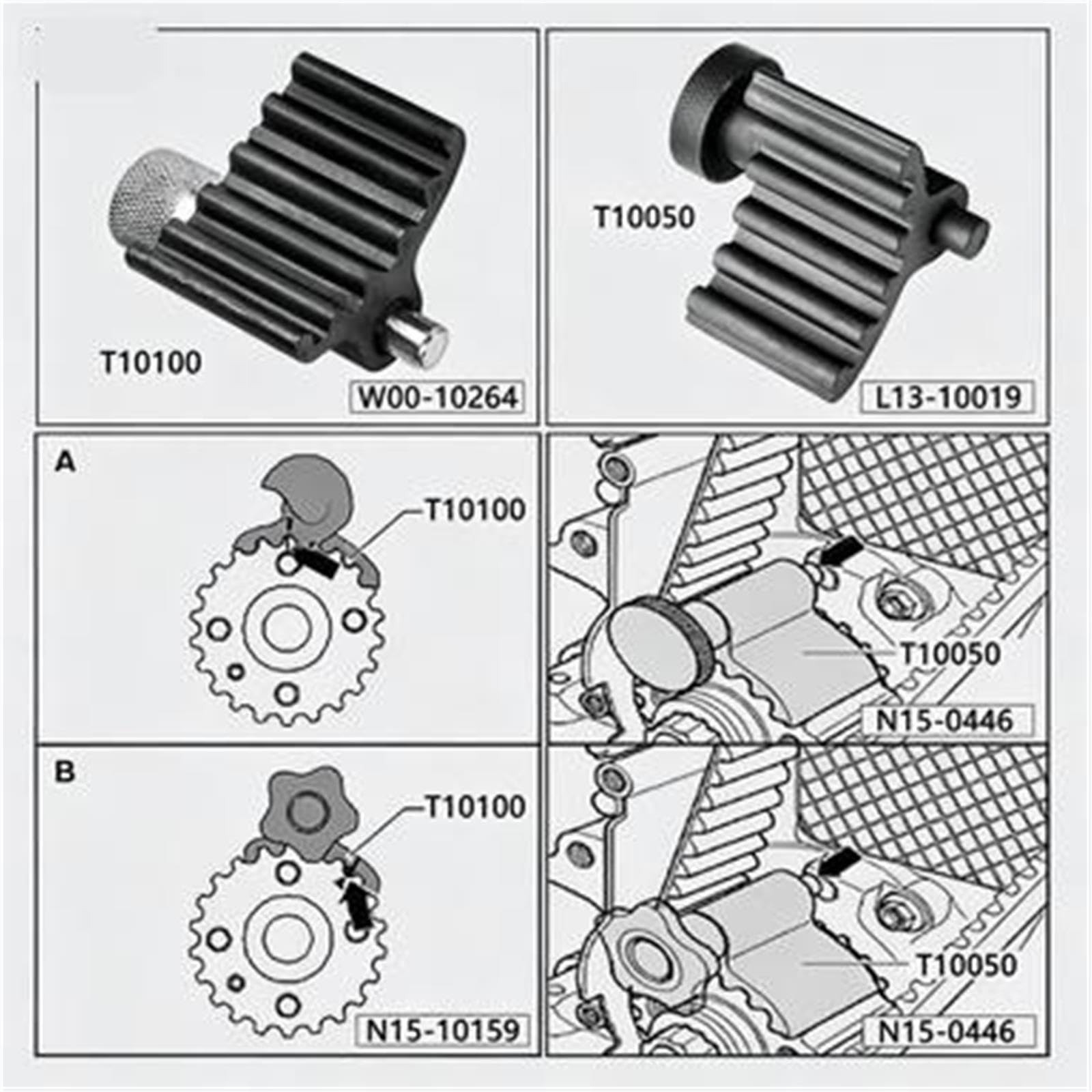 Motor Einstellwerkzeug Für VW Für Fox 1998-2011