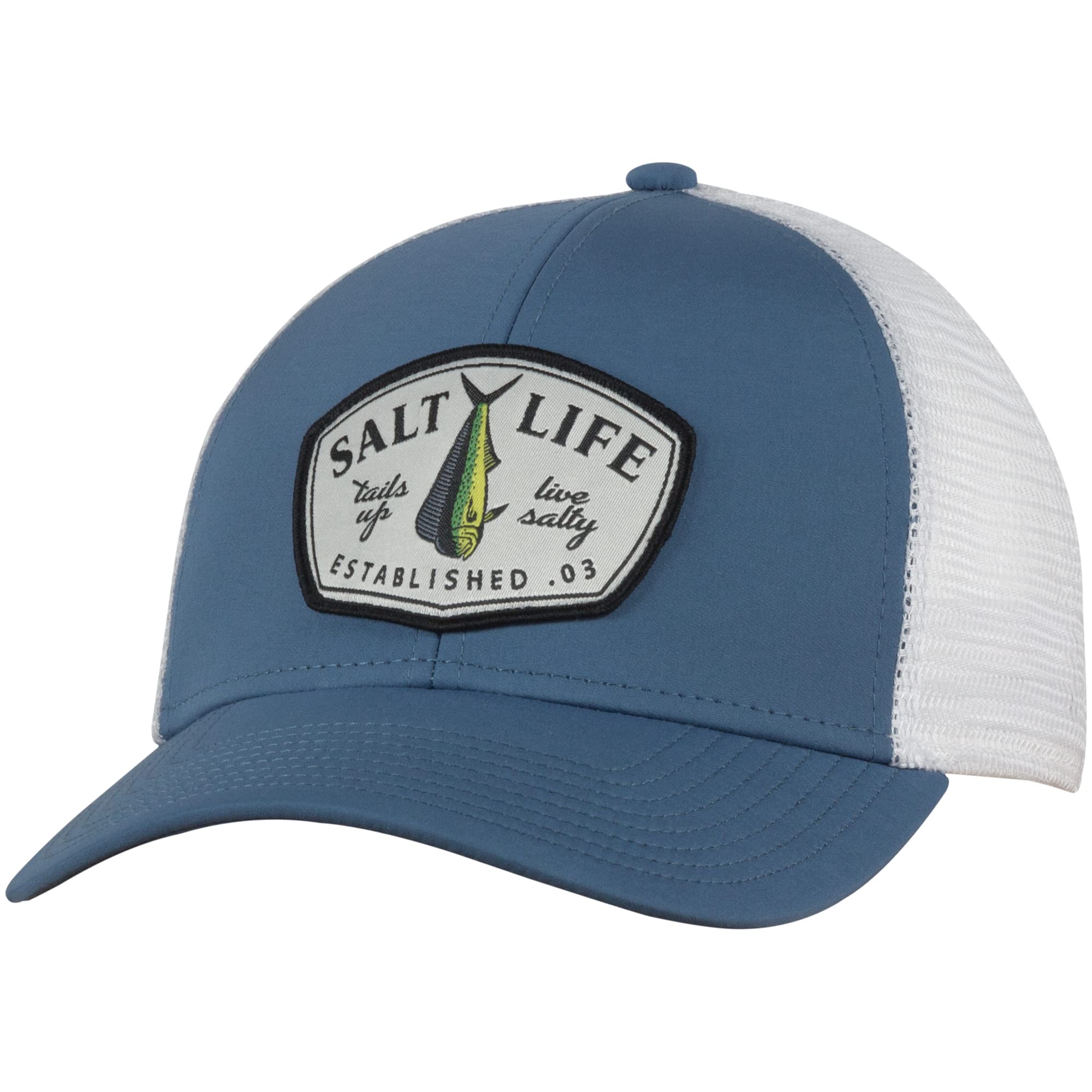 SALT LIFEmens Fish Series Mesh Hat Hat