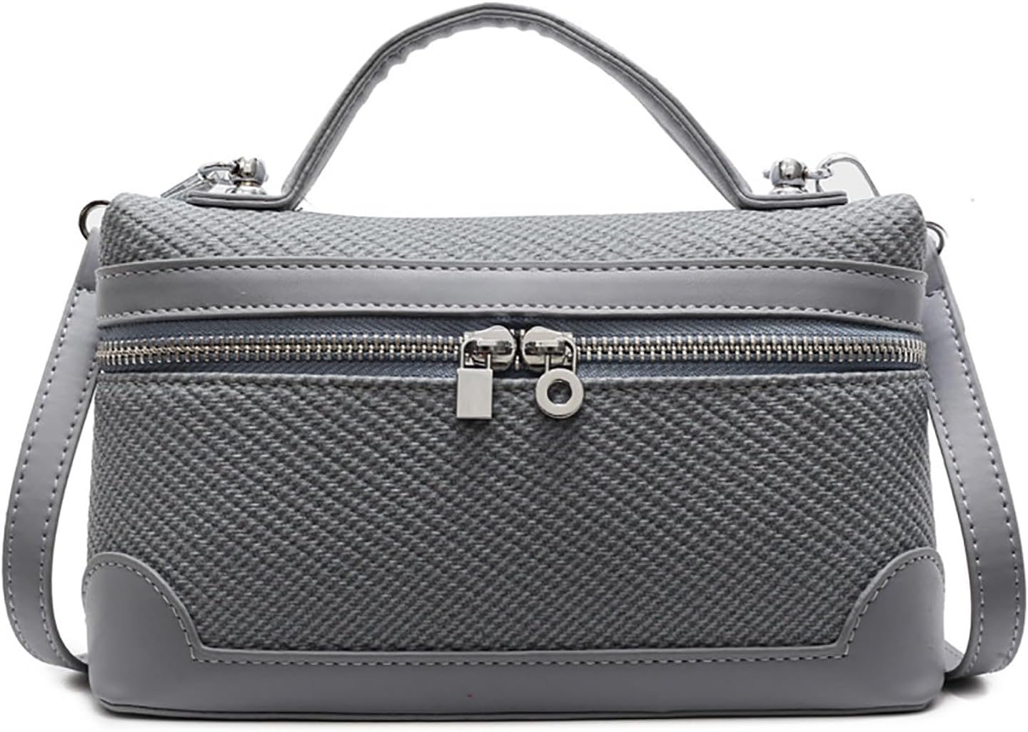 Crossbody Bag for Women Pouch Top-Handle Leather Bag Designer Shoulder Handbag Quiet Luxury Trendy Purse