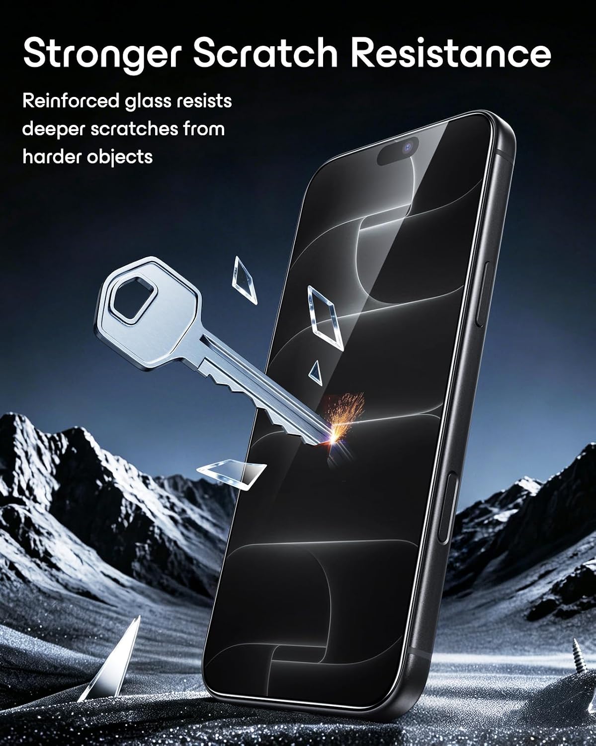 ESR 2 Pack for iPhone 18 Pro Max/17 Pro Max Screen Protector, Armorite