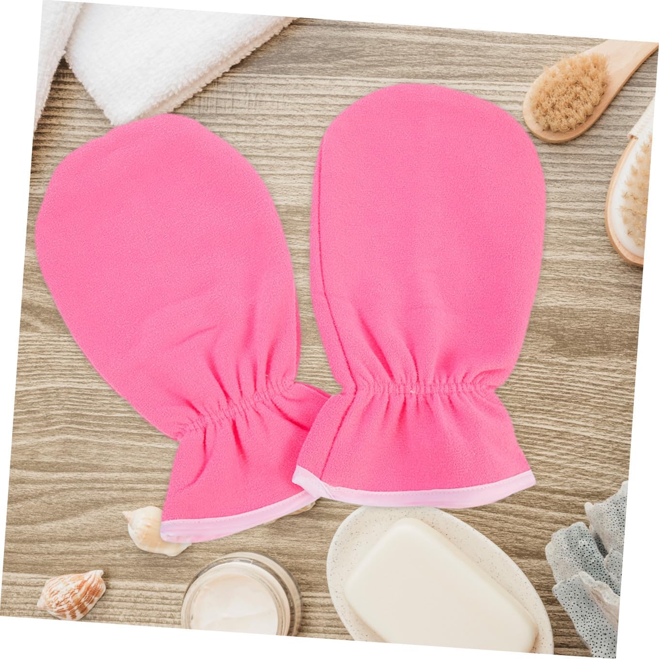 Paraffin Wax Hand Care Gloves 3 Pairs Spa Mitts Moisturizing Hand Beauty Gloves for Home with Adjustable Cuff Suitable for Women and Dry Skin Care