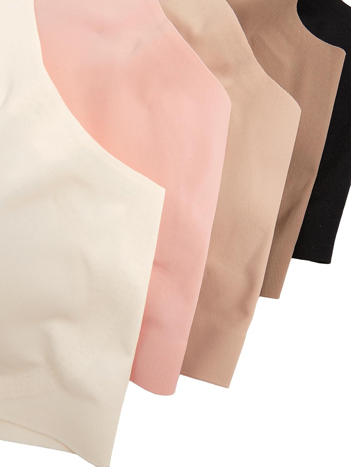 Verdusa Women's 5Pack Padded Seamless Bralettes Bra Camisole Top - Image 3