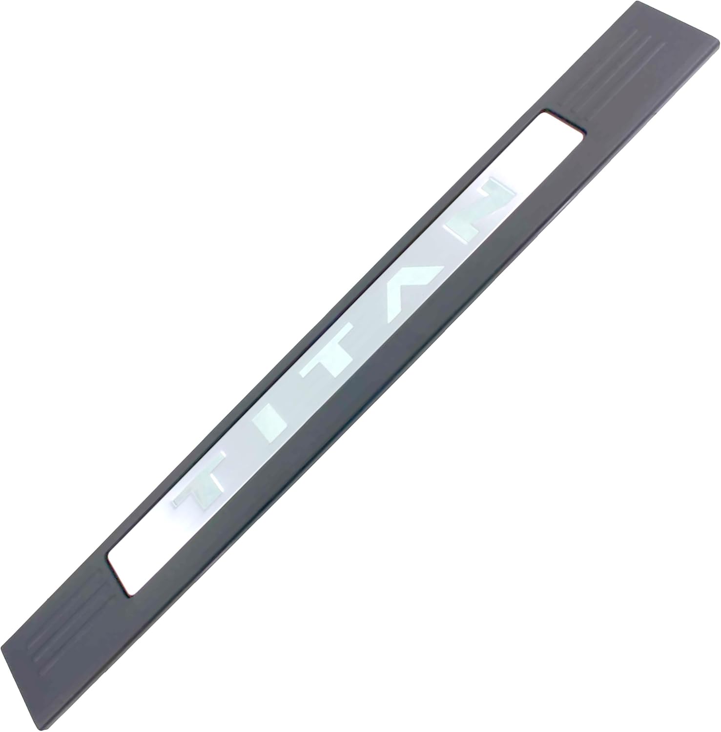 APDTY 133872 Door Sill Kick Plate Chrome Trim Set of 4 (Includes All 4 Door Sill Plates; Simple Snap In Quick Install Design)