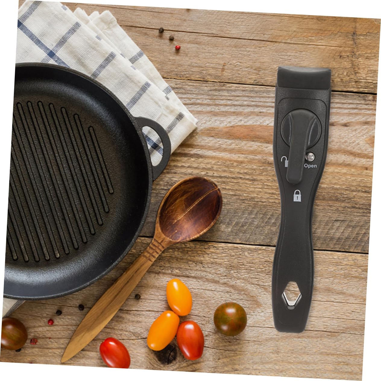 VALICLUD 2 Stück Abnehmbare Universalgriff Topfgriffe aus Bakelit Stabil und Leicht zu Reinigen Passend für Pfannen und Töpfe für Outdoor und Küche