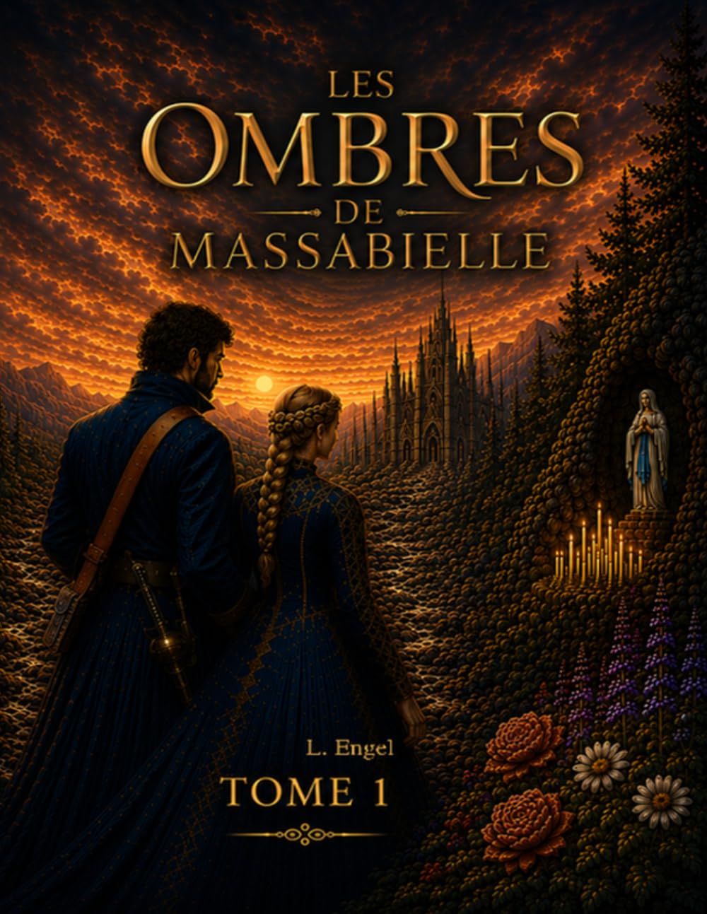 Les Ombres de Massabielle: Roman d'aventures historiques et mystère – Lourdes 1858: 1 (La Saga de Massabielle)