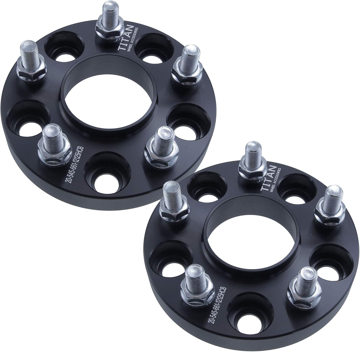 (2) 20mm Hub Centric 5x4.5 (5x114.3) Wheel Spacers Fits