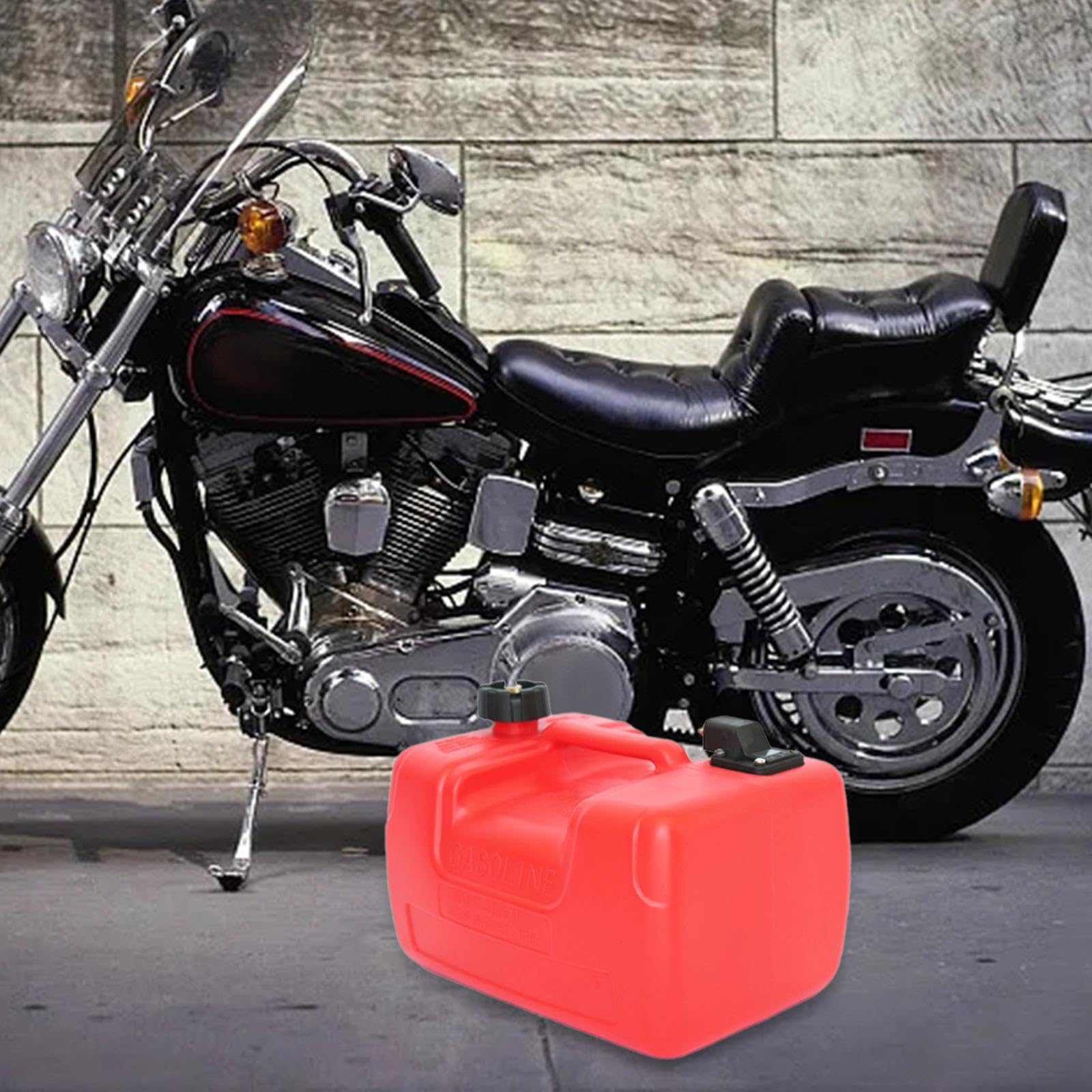 Qianly Depósito de Combustible Marino, Recipiente Portátil de Alta Capacidad, 12L