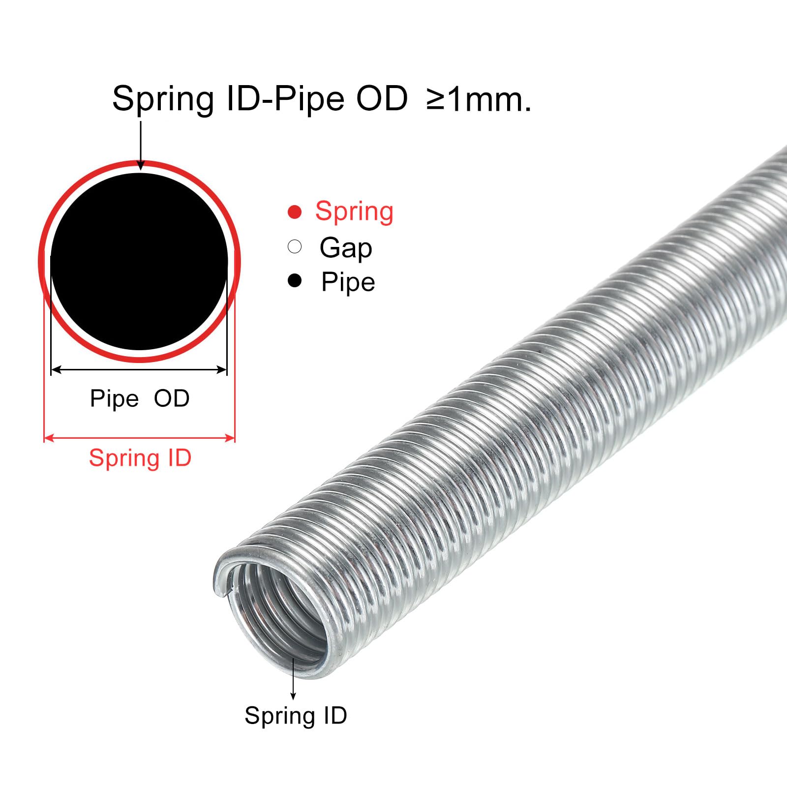 PVC-Rohrbiegefeder – 20,8 Mm Außen-Ø, 550 Mm La Produktbild-Vorschau 4
