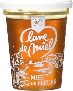 Lune de Miel Miel de Fleurs Liquide Pot Plastique, 500g