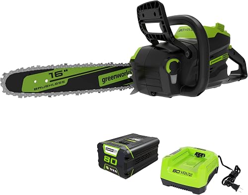 Greenworks 80V 16 inch Brushless Chainsaw