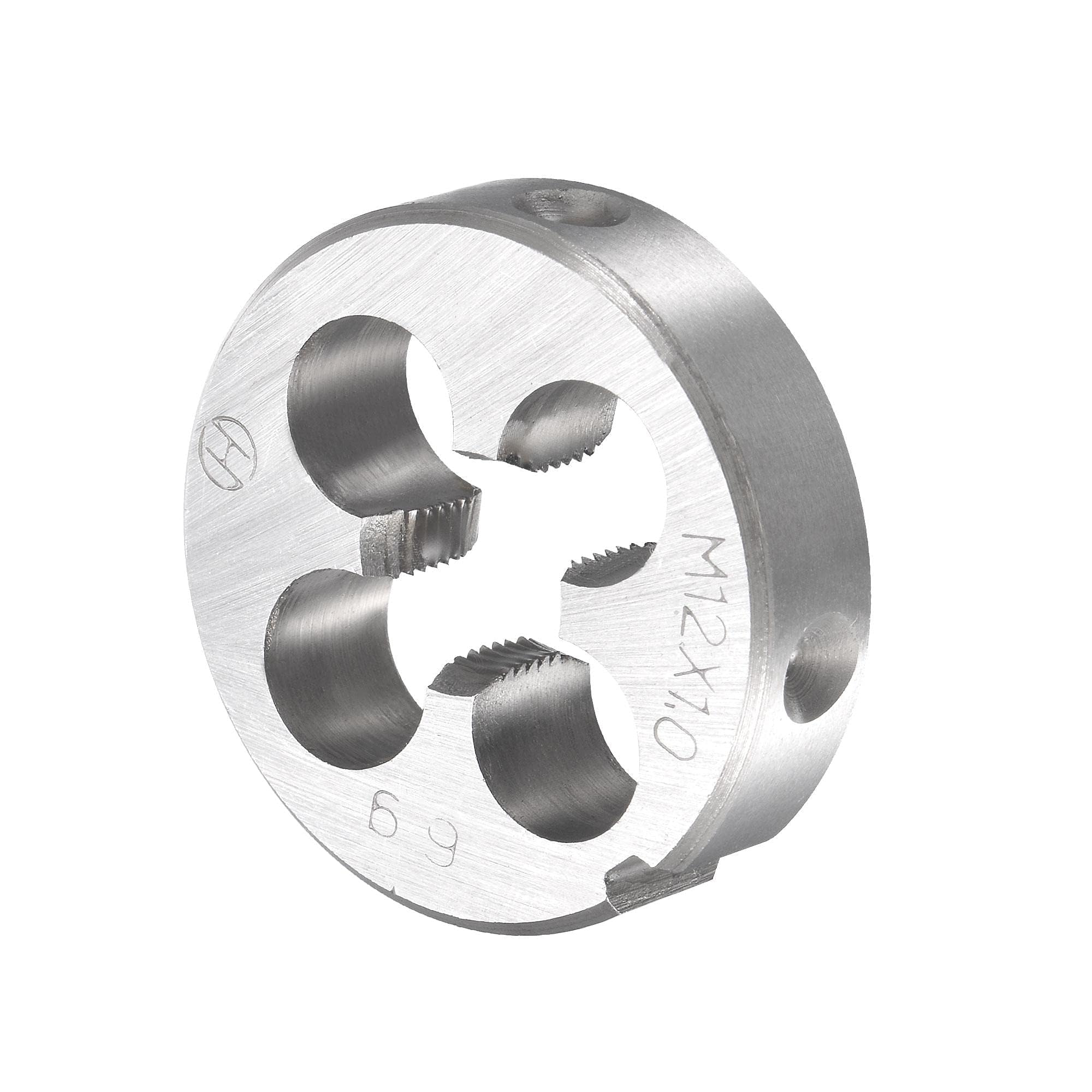 TA-VIGOR M12 x 1mm Metric Tap and Die Set, Machine Thread Screw Tap with Round Threading Die - Image 4