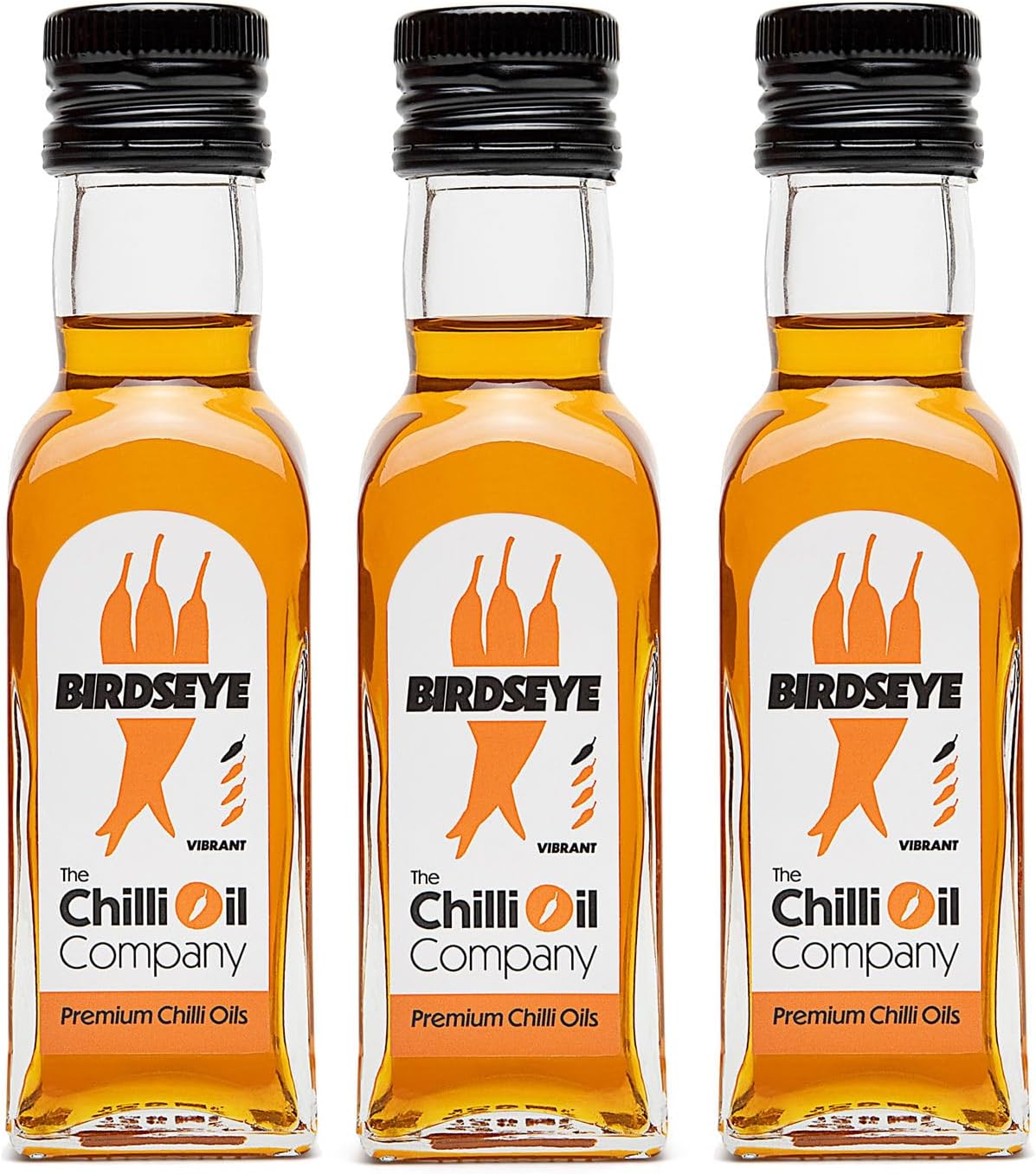 The Chilli Oil Company Ltd Birdseye Chilli Oil, Pack Of 3