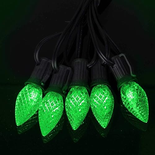 Vista 50 de Brightown - Bombilla LED C7 de repuesto para tira de luces de Navidad Azul