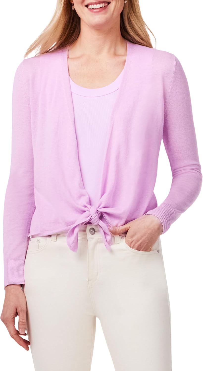 NIC+ZOE Women's All Year 4-Way Cardigan, Tulip - Image 4