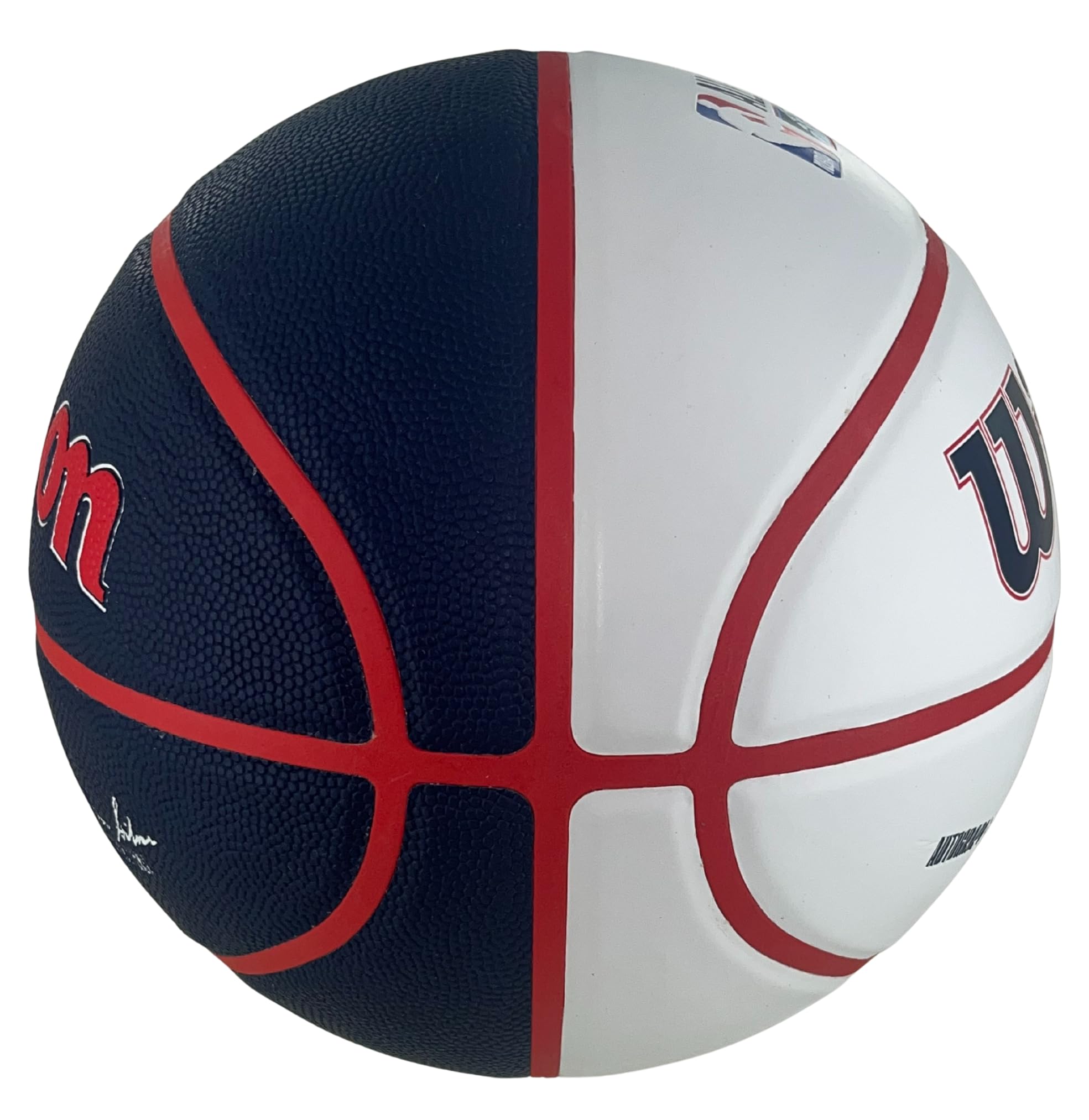 WILSON Pallone da basket NBA All-Star Game 2026 Pannello bianco autografo – Los Angeles