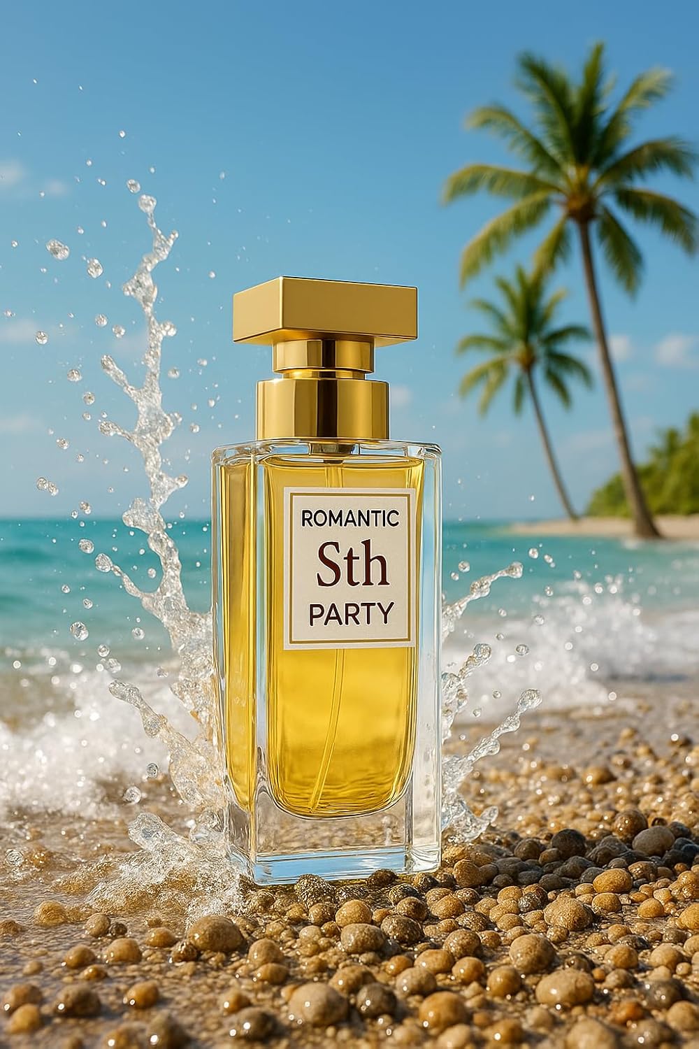 Women's Perfume, 30ml (1.0 fl.oz) Long Lasting Perfume for Ladies, Bergamot, Rose, Amber Fragrance, Gold Cap Bottle - Image 5