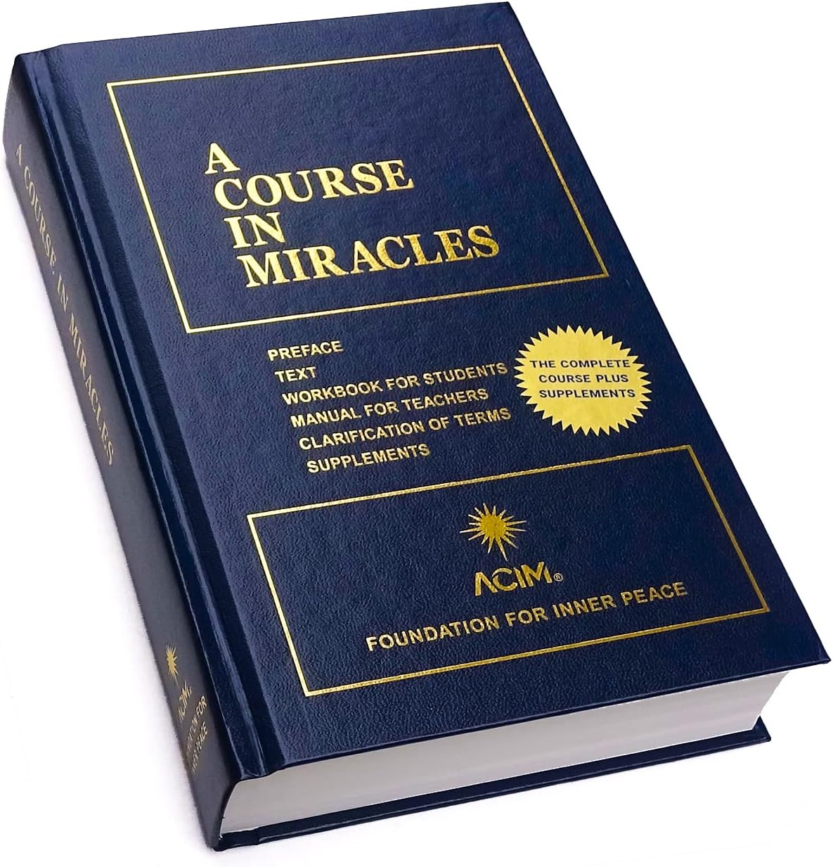 A Course in Miracles: Combined Volume Hardcover – 1 September 2007