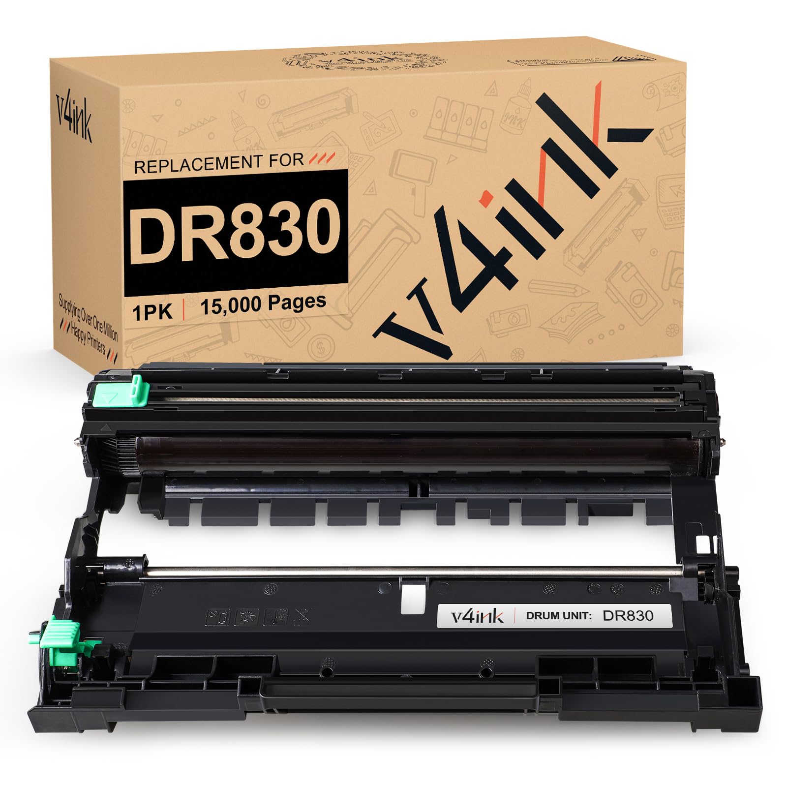 DR830 Drum Unit Replacement for Brother DR-830 (Not Toner) Printer 1-Pack