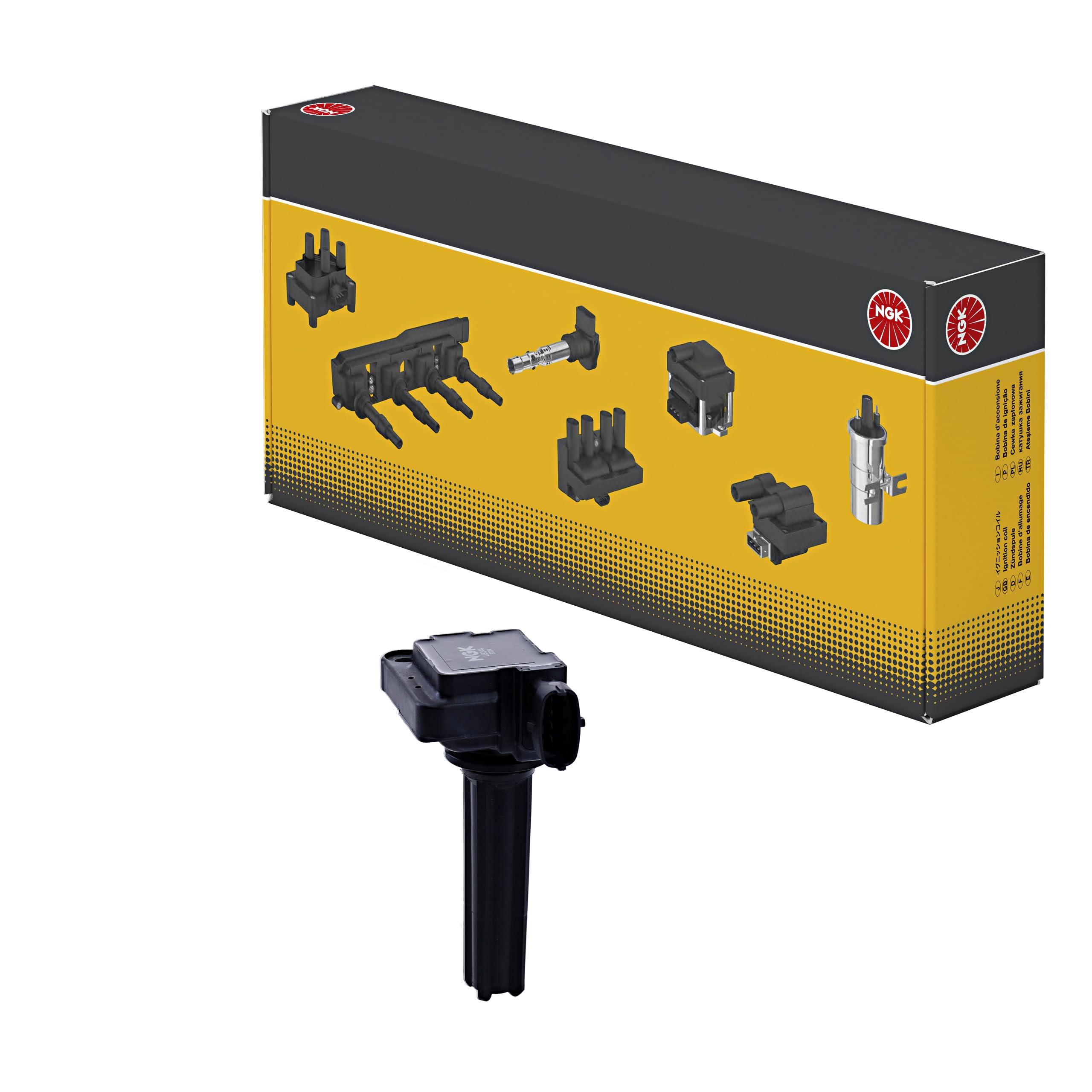 Bobina de encendido NGK | U5244, 49066