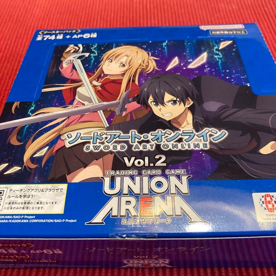 UNION ARENA ソードアート・オンラインVol.2 vol.1 3BOX 【公式通販】