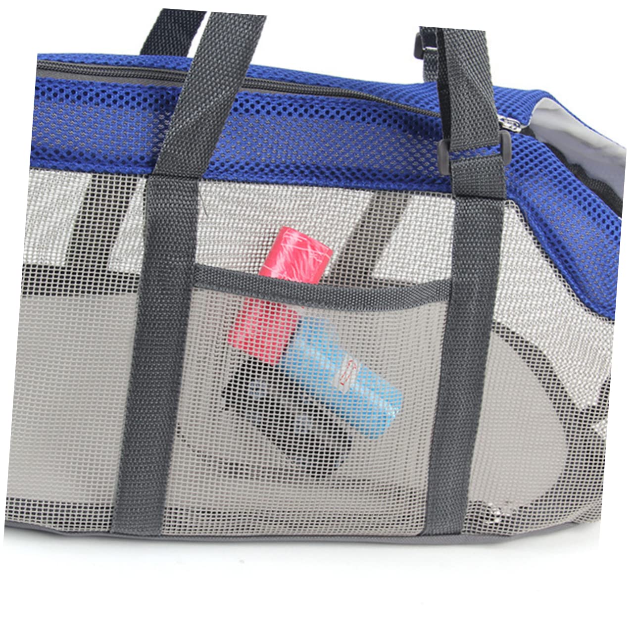 Hohopeti Tragetasche Für Haustiere Atmungsaktive Mesh Pet Carrier Hundetragetasche Große Welpen-Tragetasche Reisetrage Für Tiere Leicht Zusammenfaltbar Reißverschluss Für Einfachen Zugang