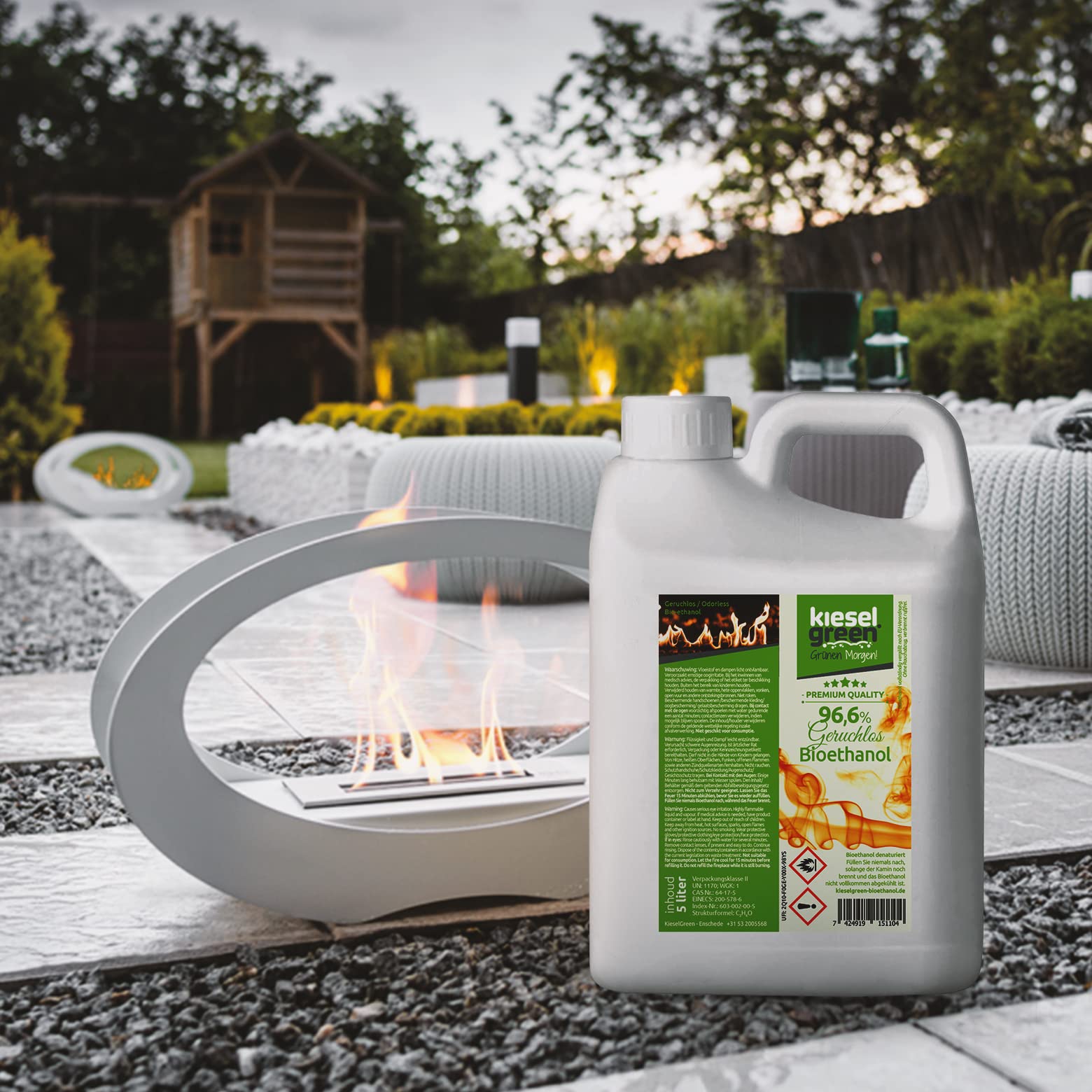 Bioetanol 10 litros con Fragancia para Chimenea de Etanol, Muchas Variedades – Bioalcohol como Fragancia de Ambiente – Estufas de Bioetanol, Biochimenea Etanol, Ethanol