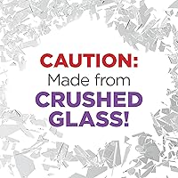 Vista 3 de FloraCraft Diamond Dust Glitter - Cristal transparente de 3 onzas