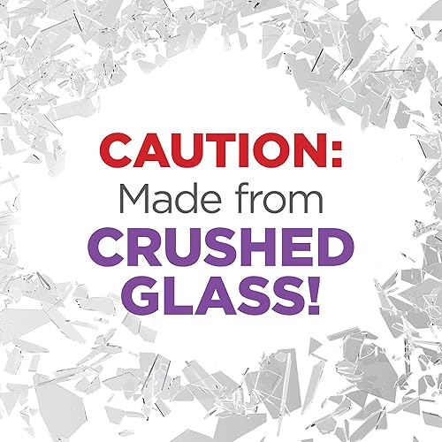 Miniatura 3 de FloraCraft Diamond Dust Glitter - Cristal transparente de 3 onzas