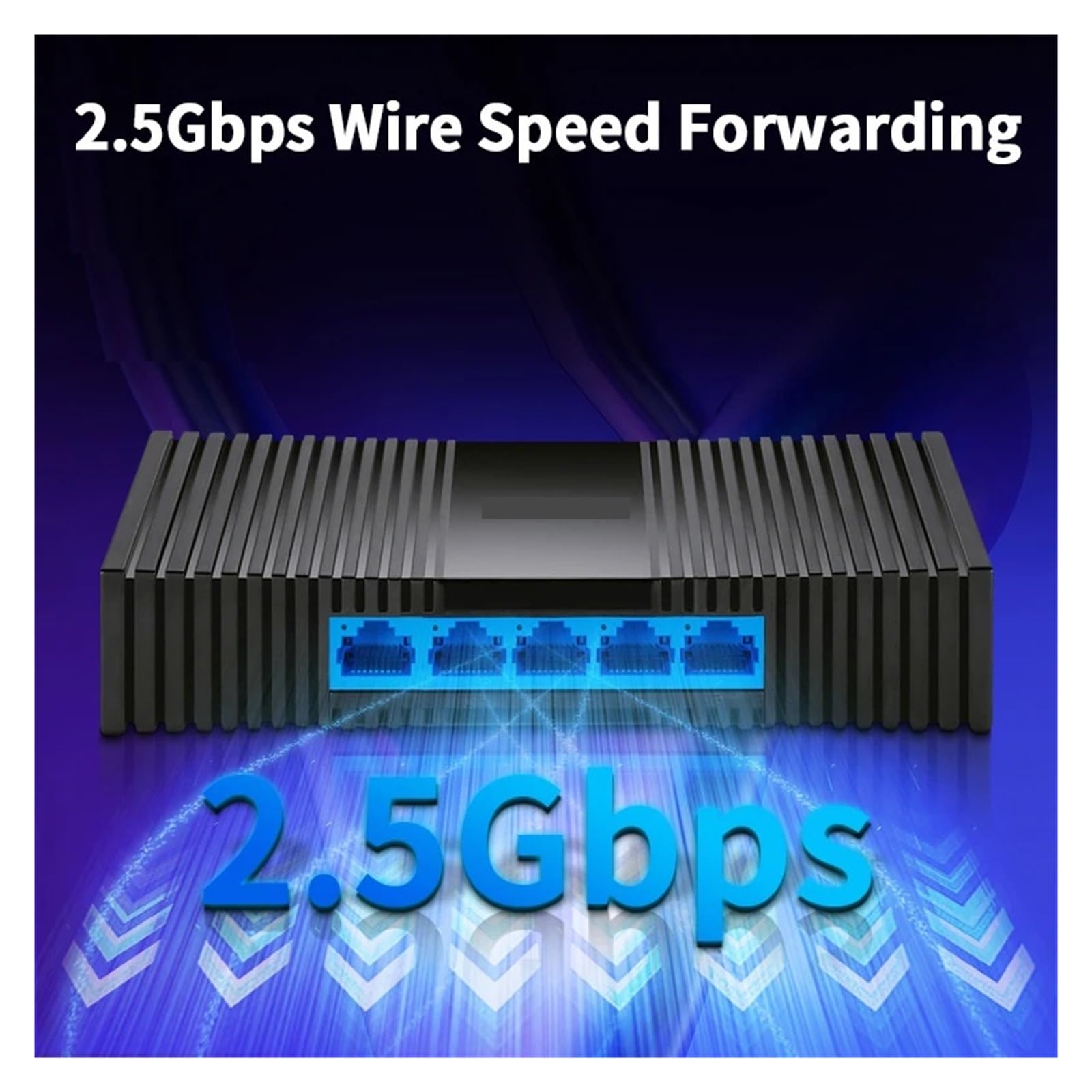 Conmutador de red, Conmutador Ethernet De 5 Puertos, 2,5 GbE, 2,5G/1G, Conmutador De Red & Play, Concentrador De Red, Divisor De Internet, TL-SE1005M/TL-SG1005M,Confiable(1G)