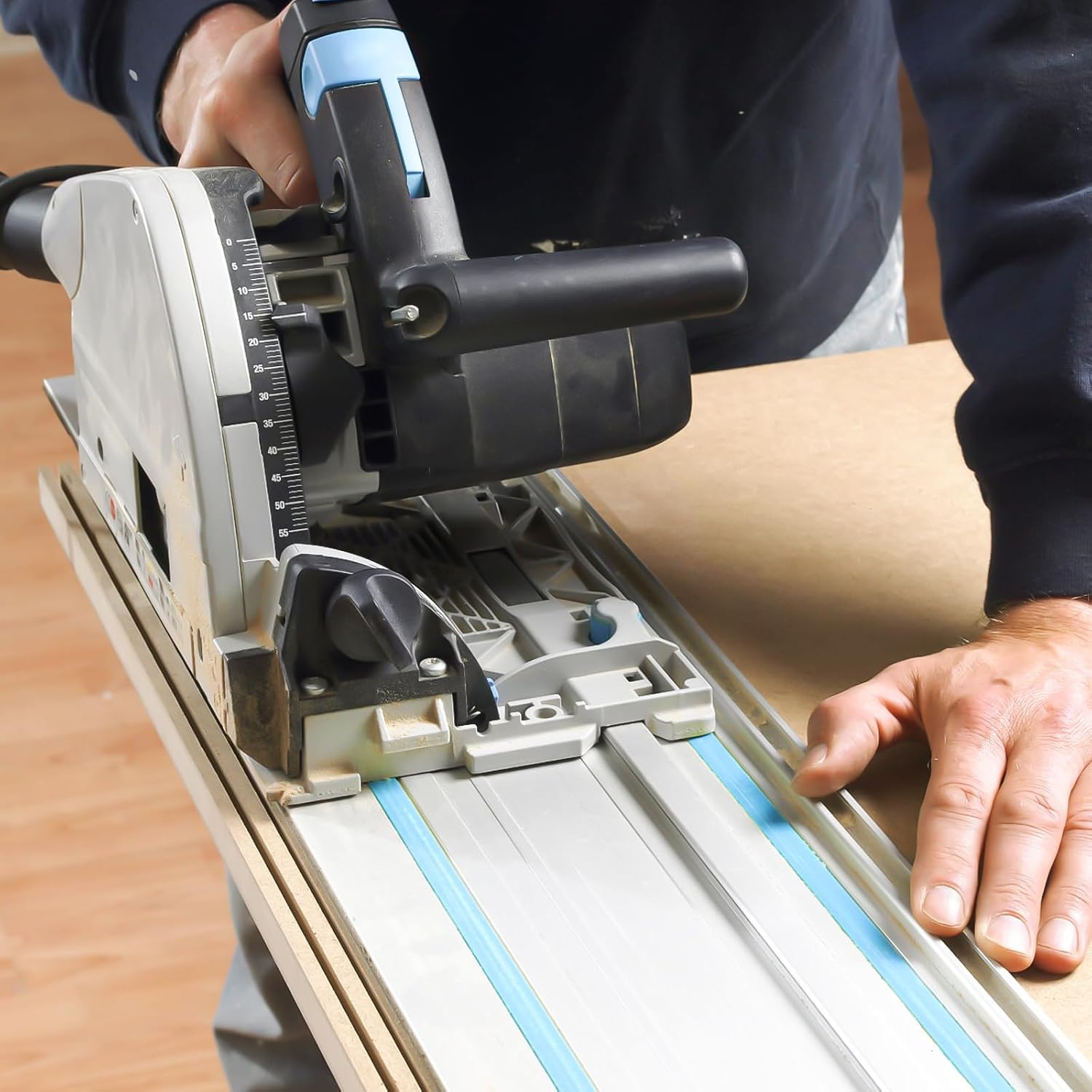 Connettore per binario di guida per Makita, connettore per tende, accessorio per connettore, compatibile con Festool, Bosch, connettore per binari