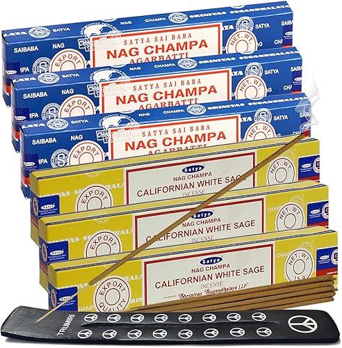 Miniatura 12 de Variedad de paquete de varillas de incienso de sangre de dragón oud árabe y soporte de House of Nag Champa y Trumiri