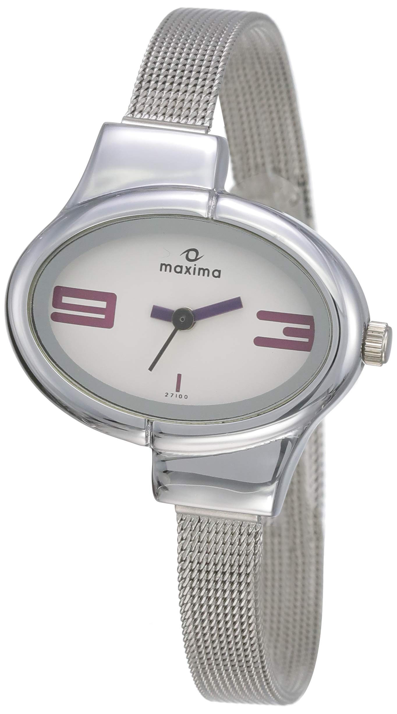 Maxima Analog White Dial Womens Watch - 25221CMLI (B07V37KF8G) Amazon Price History, Amazon Price Tracker