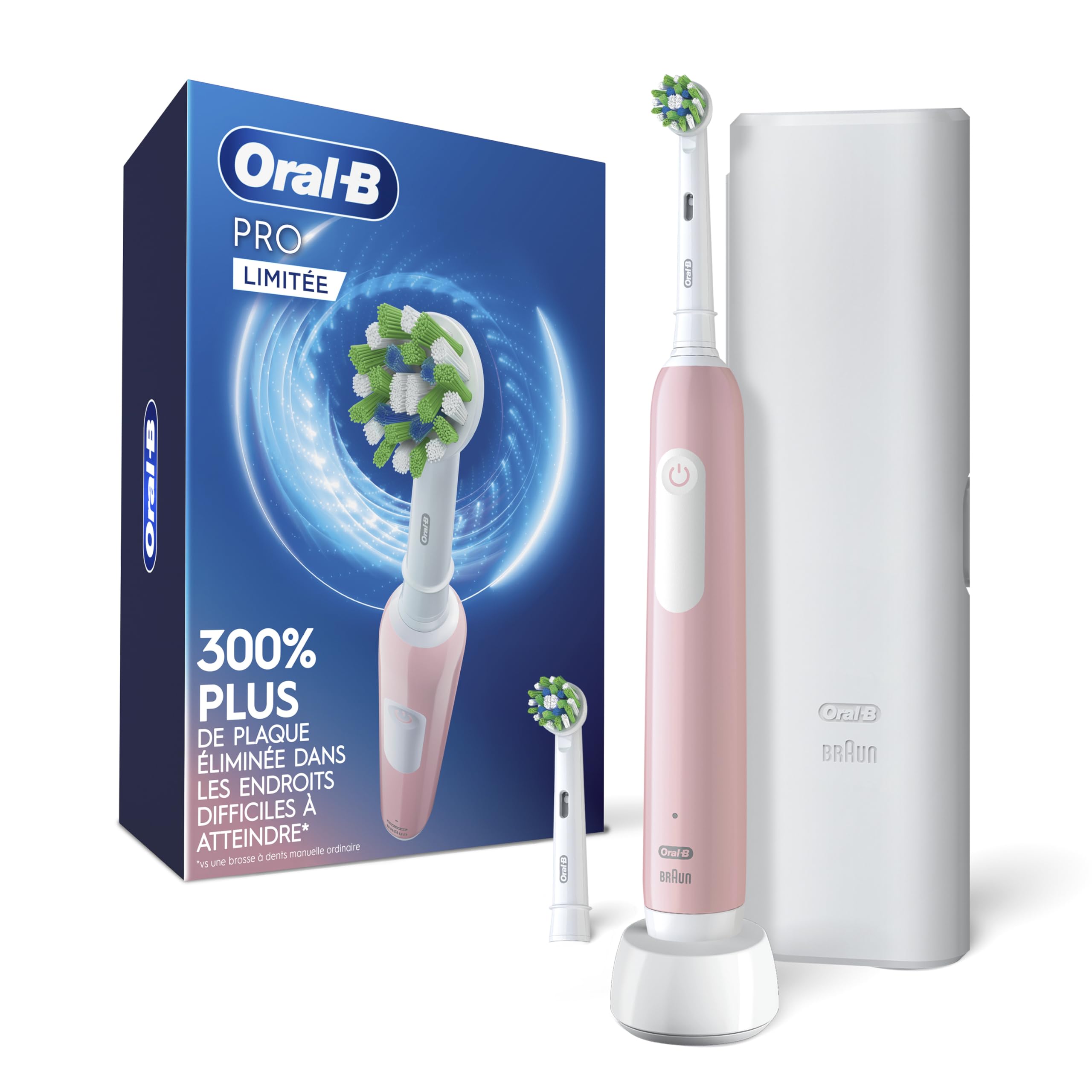 Oral-B Pro Limited Rechargeable Electric Toothbrush, Pink : Amazon