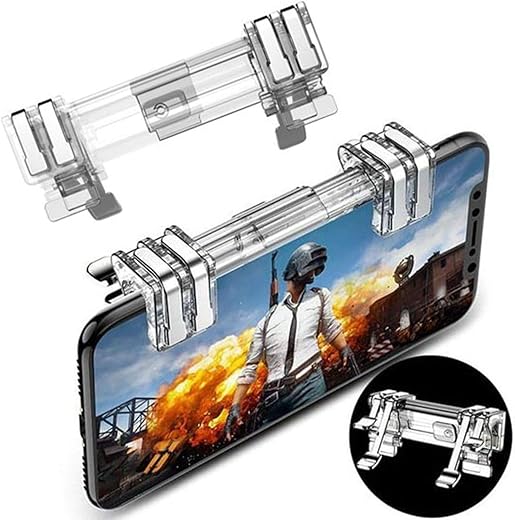 Biaba K9 Mobile Phone Game Grip Fire Button Controller Joystick Gamepad for PUBG (Set of 1)