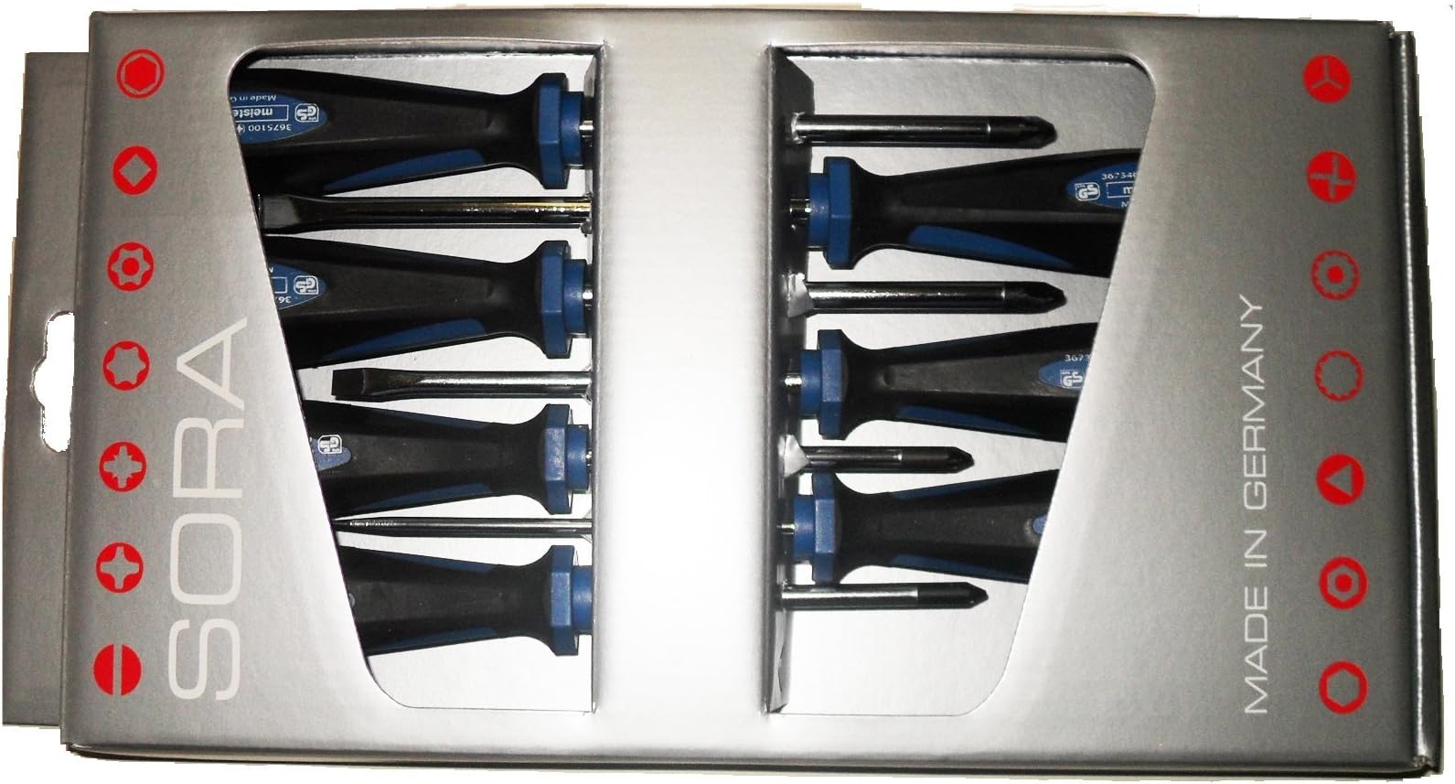 SORA- quality Screwdriver Set 7–Piece.