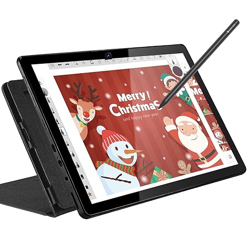 Frunsi T11 Pro Standalone Drawing Tablet with Screen,10.1 inch FHD Display,No Computer Needed,Octa-Core CPU,Pre-Installed Drawing Apps & Tutorials,More Bonus Items for Beginners, Artists, Students