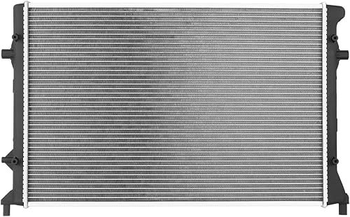 Miniatura 5 de DNA Motoring OEM-RA-13236 - Radiador de núcleo de aluminio de 1 fila compatible con 09-12 VW Passat CC  06-10 Passat, 25-12 pulgadas de ancho x