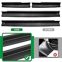 Vista 5 de Kit de protectores de umbral de puerta para Jeep Wrangler JK/JKU accesorios 2007-2018, protector de entrada de puerta para Jeep Wrangler JK 4