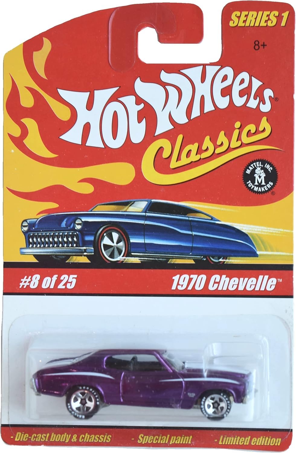 Amazon.com: Hot Wheels 1970 Chevelle, Classics Series 1 #8/25