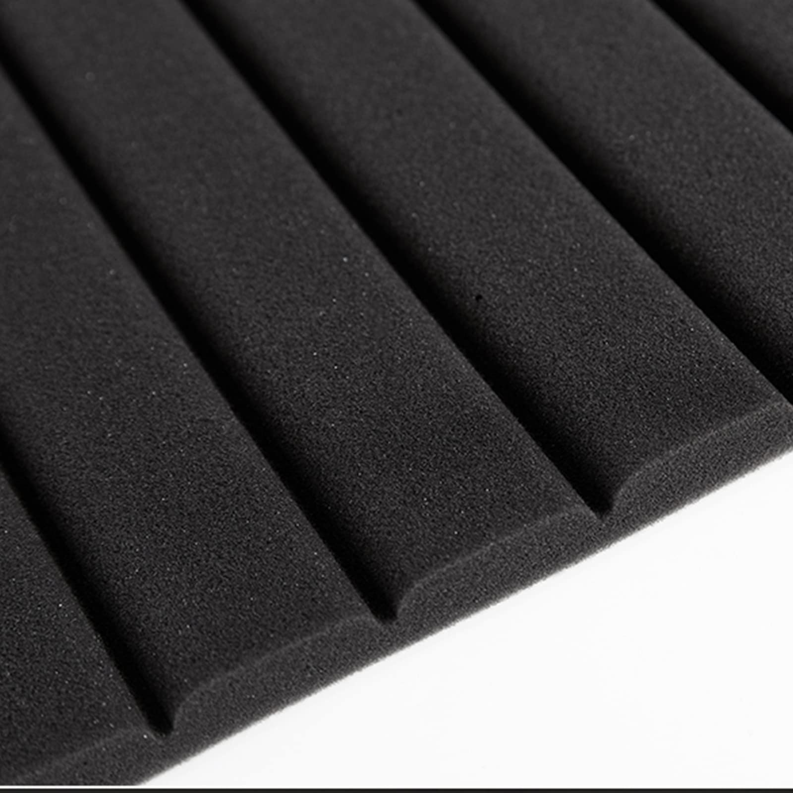 Paneles de espuma acústica para cine en casa, azulejos de espuma de alta densidad insonorizantes con cancelación de ruido, 50 x 50 x 5 cm, paneles de pared absorbentes de sonido, paquete de 2
