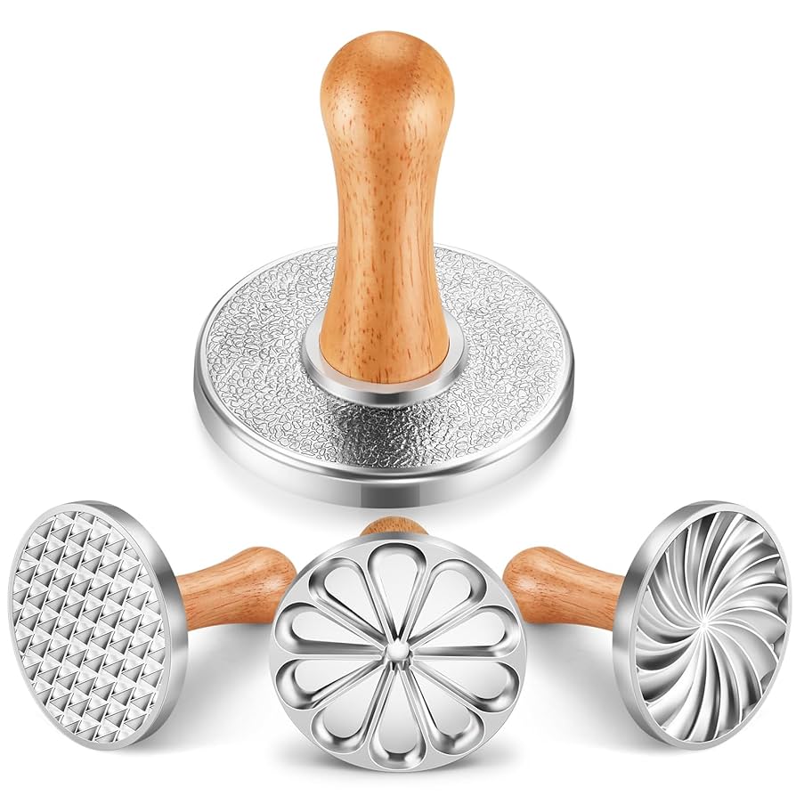 Amazon | OPPEIN クッキースタンプ 3個セット 金属製クッキー