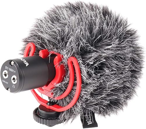 Miniatura 9 de FocusFoto PRO U-Rig - Soporte estabilizador para cámara de video para teléfono inteligente, agarre estabilizador con micrófono mejorado por-MM1+,