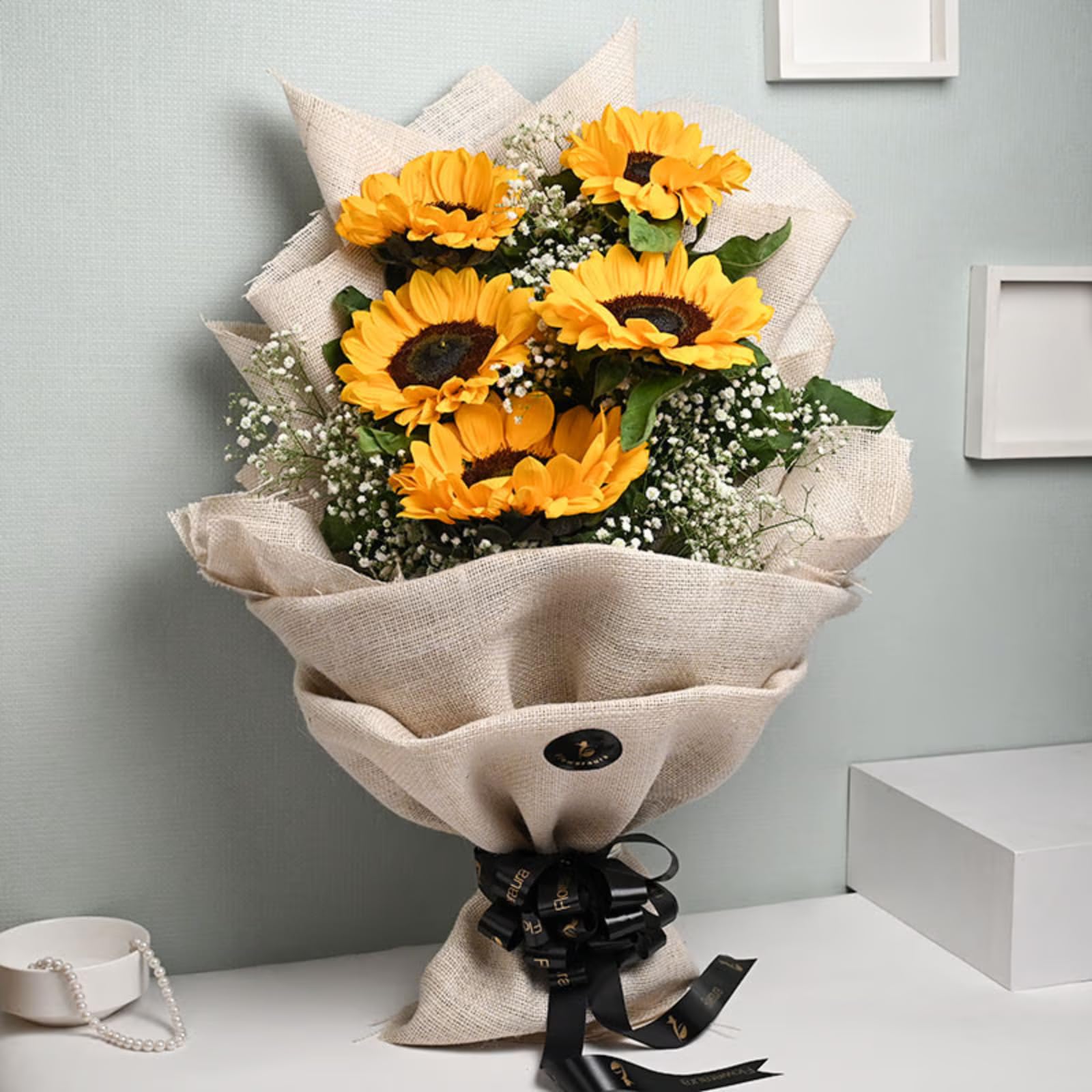 Premium Yellow Gerberas Bouquet - Same Day Delivery -8